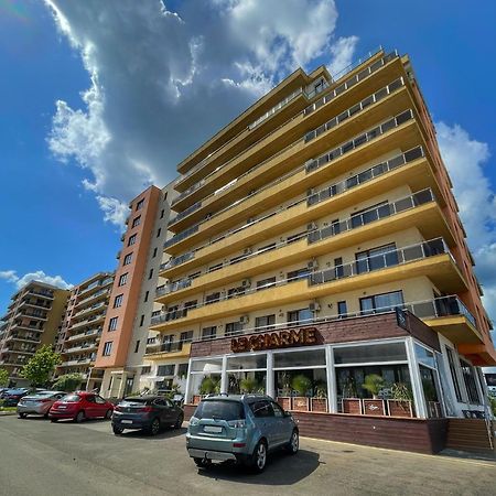 Sunset Sea View Apartament Mamaia Kültér fotó