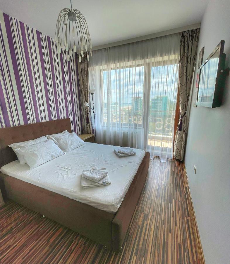 Sunset Sea View Apartament Mamaia Kültér fotó