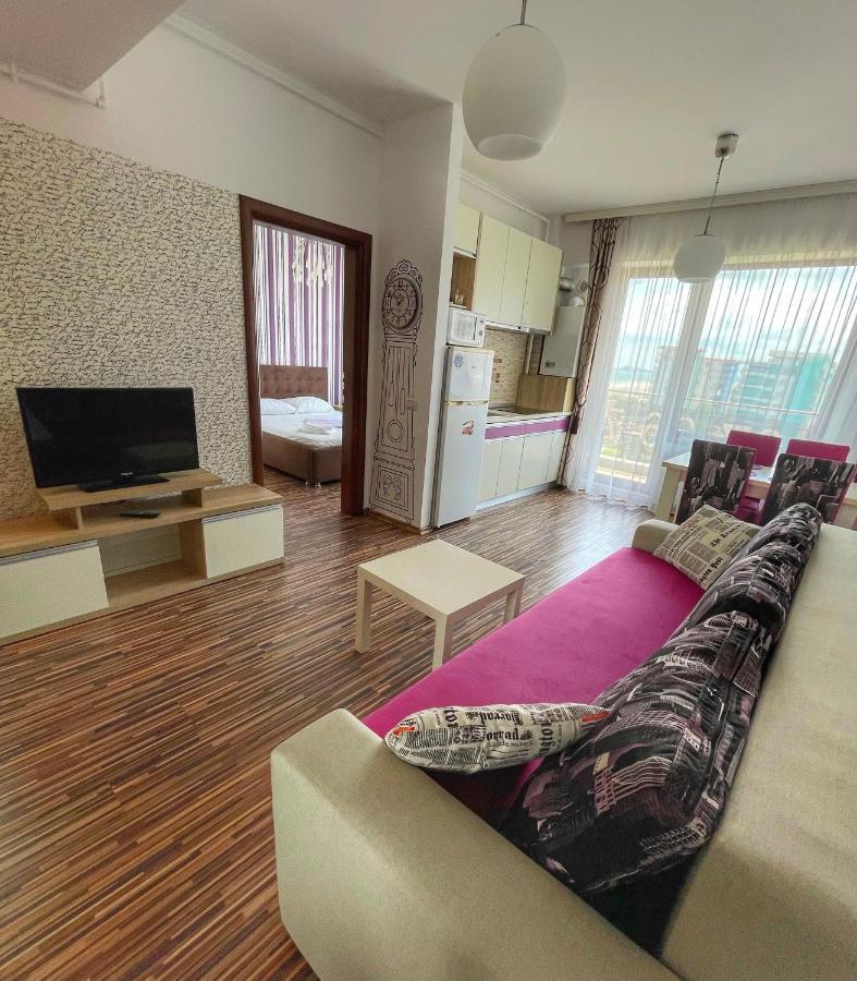 Sunset Sea View Apartament Mamaia Kültér fotó