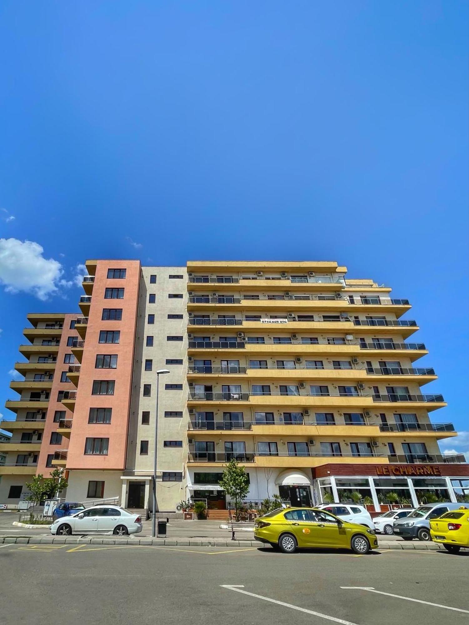 Sunset Sea View Apartament Mamaia Kültér fotó